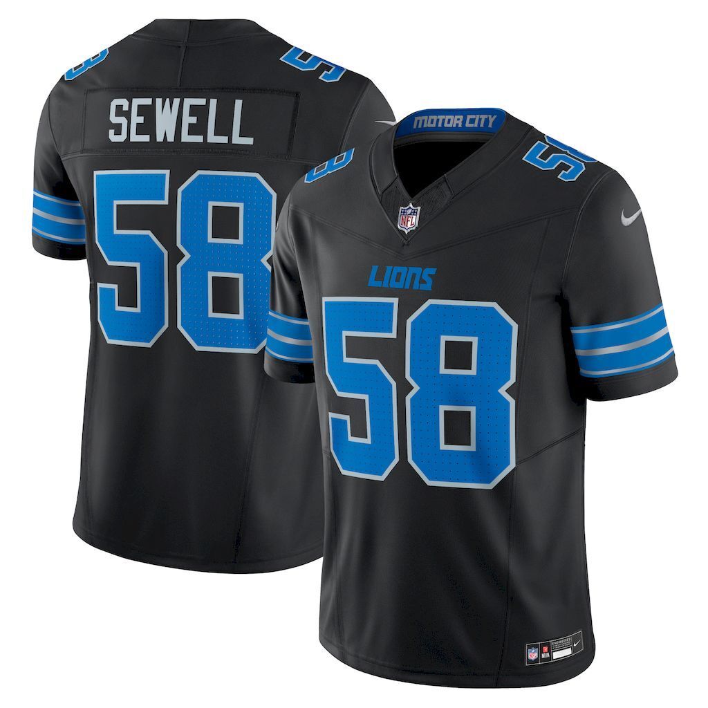 NFL Detroit Lions Jeysey SEWELL #58