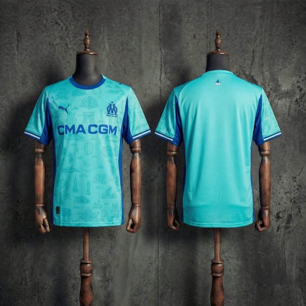 2025/26 Marseille Special Edition Green jersey Fan version