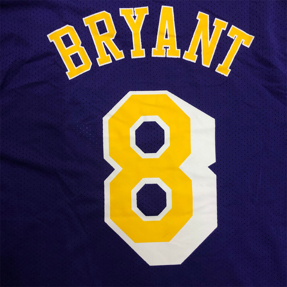 NBA Los Angeles Lakers Mitchellness Jersey Purple BRYANT#8 S-XXL
