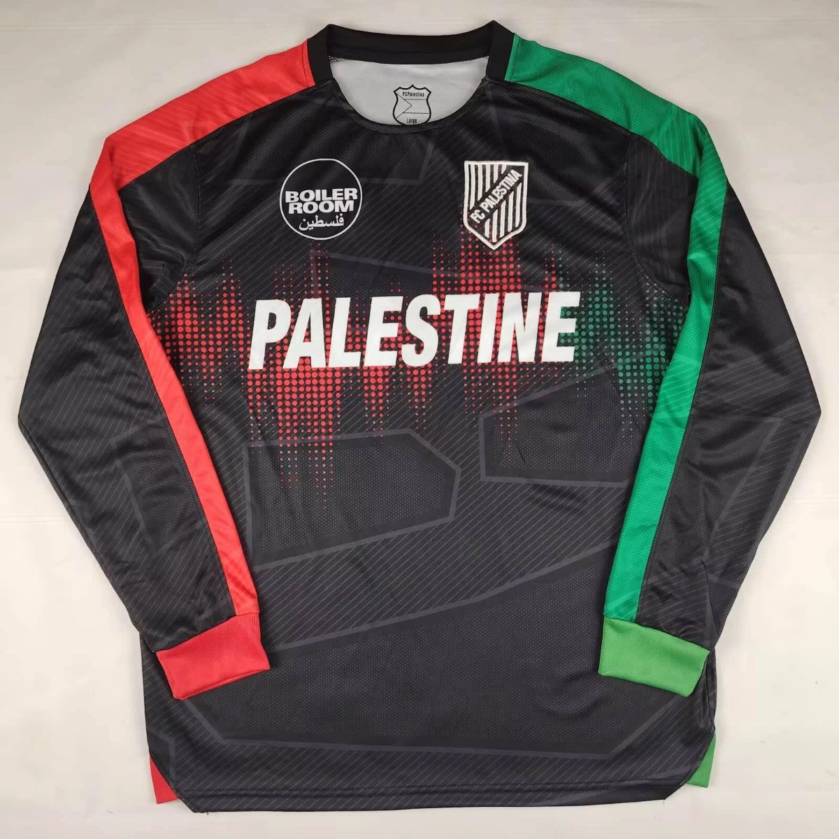 2025/26 CD Palestino Special Edition Black Jersey Fan Version