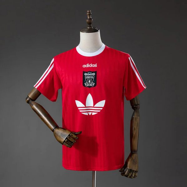 Retro Liverpool 1995 Red Jersey Fan Version