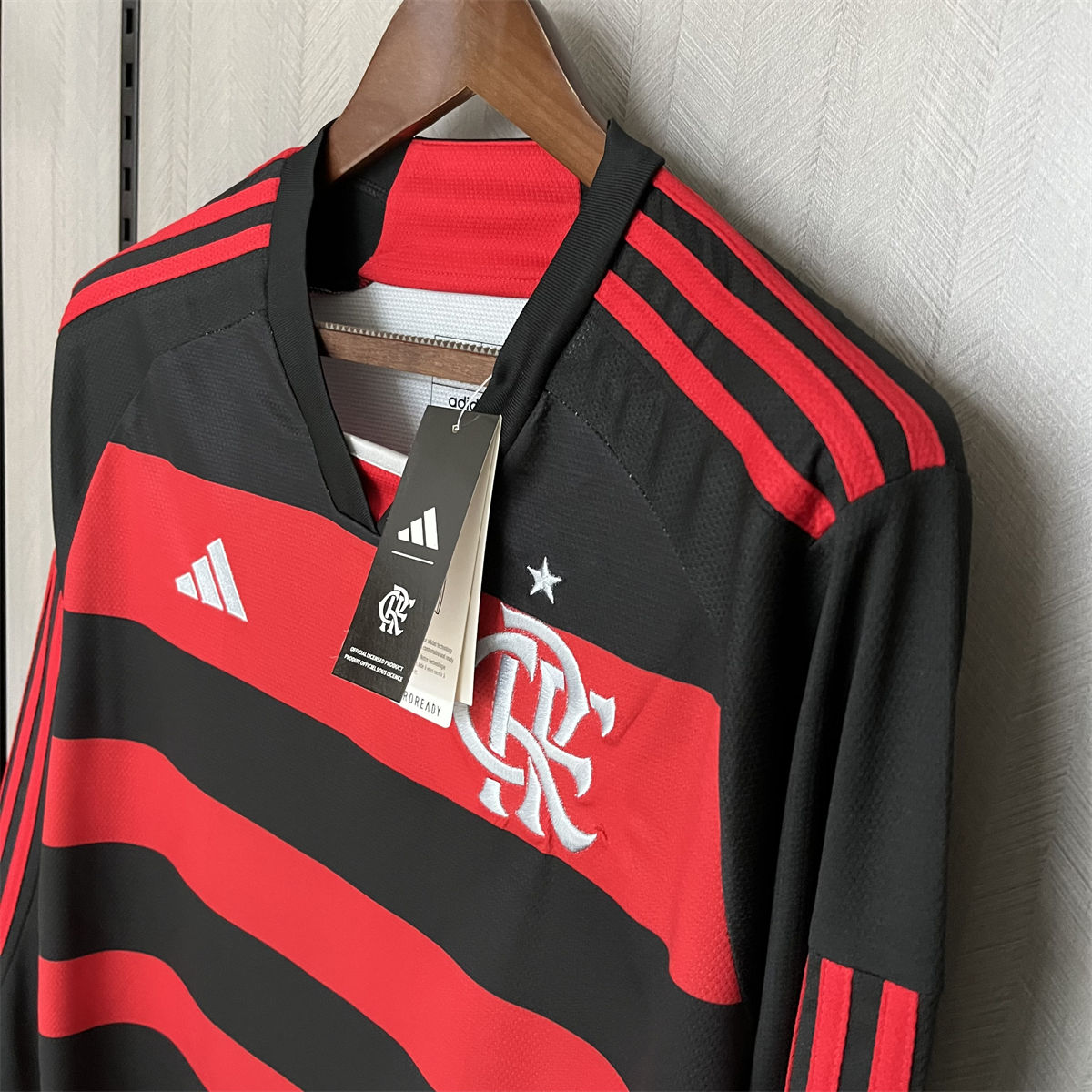 24/25 Flamengo Home Jersey Long Sleeve Fan Version