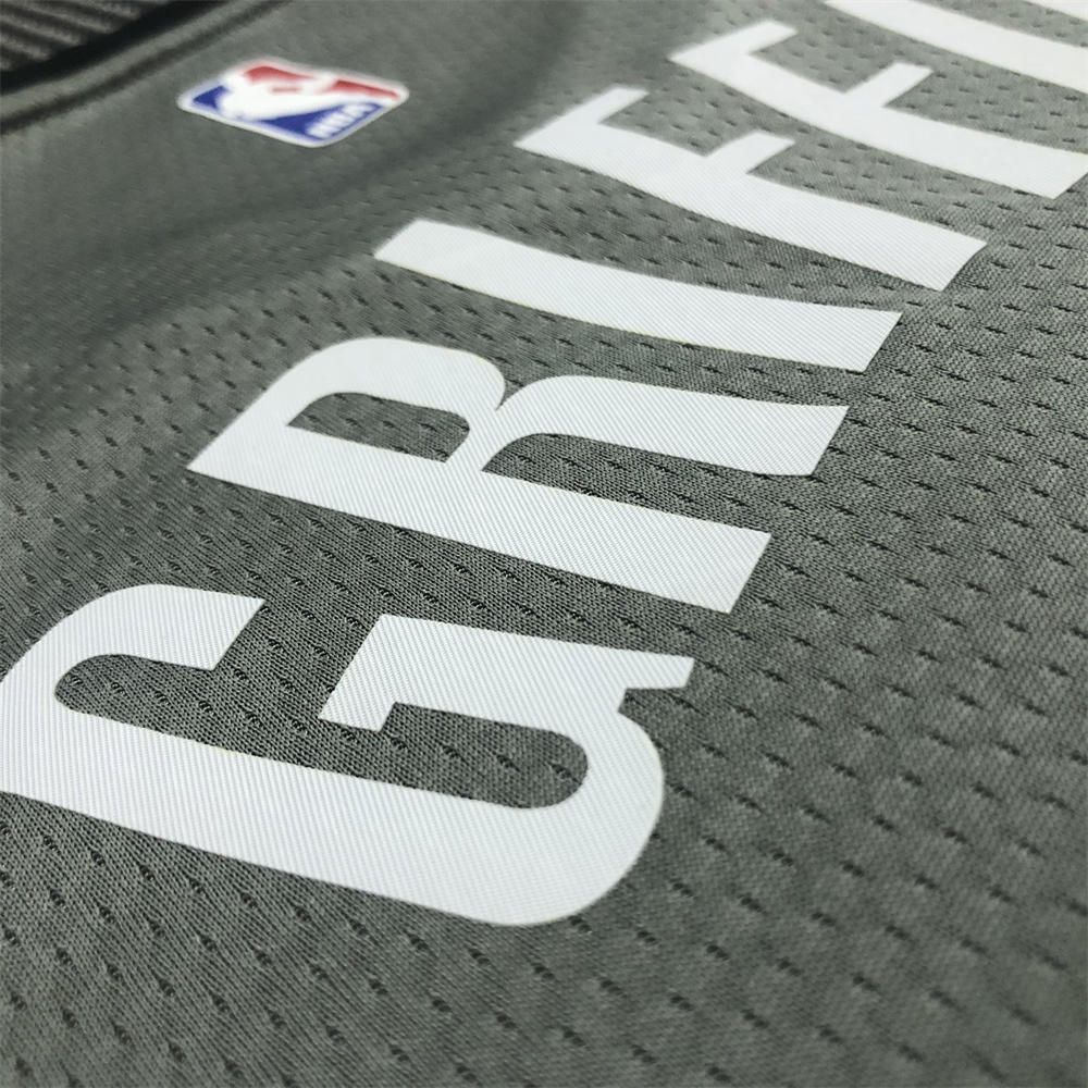 NBA Brooklyn Nets V-neck Grey Jersey GRIFFIN#2 S-XXL