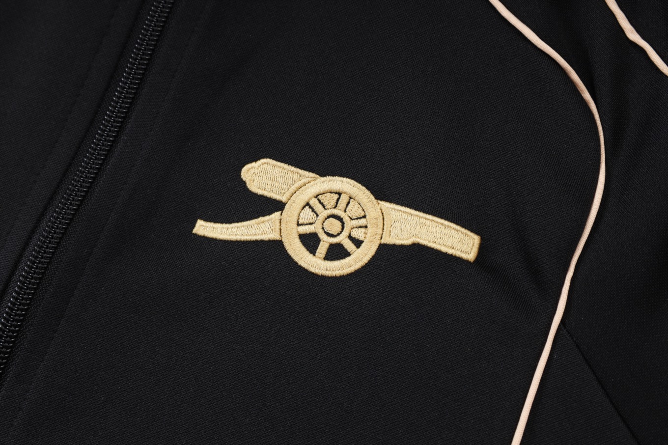 2026 Arsenal Black Jacket Training Suit Set