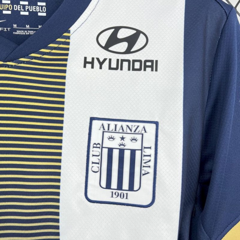 2025/26 Alianza Lima Home Jersey Fan Version