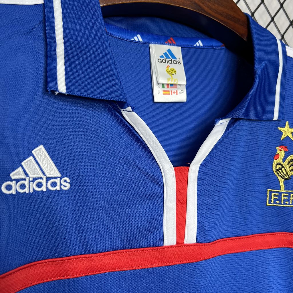 Retro France 2000 Home jersey Fan Version
