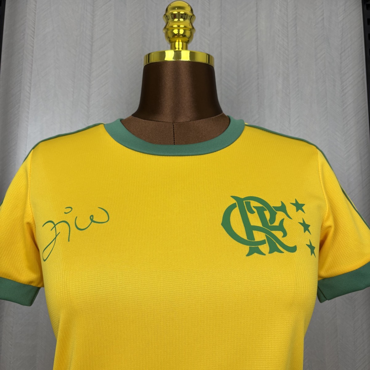 Women's 2026/27 Flamengo Zico Signature Yellow Jersey