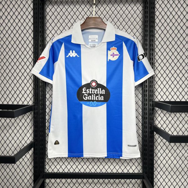 24/25 Deportivo La Coruna Home Jersey Fan Version
