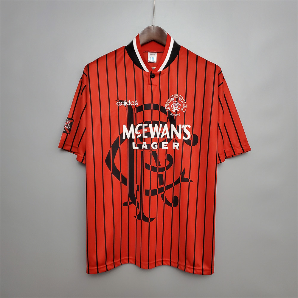 Retro Rangers 94-95 Away jersey Fan Version
