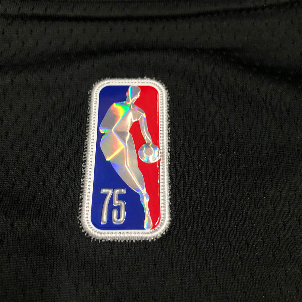 NBA Miami Hearts Round Neck Black 75th Anniversary Jersey ADEBAYO#13 S-XXL