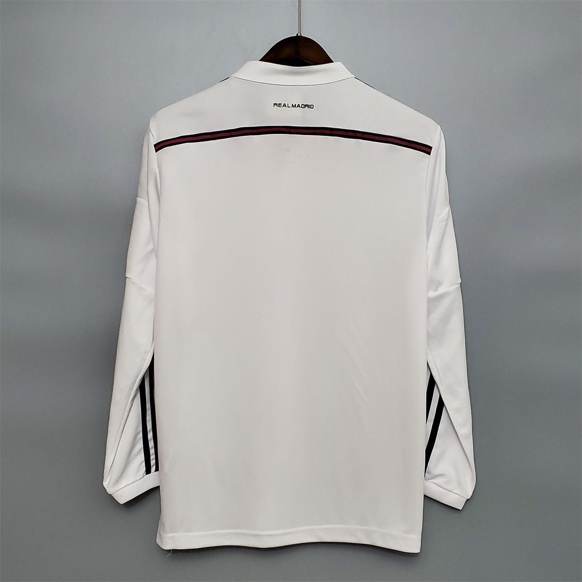 Retro Real Madrid 14/15 Long Sleeve home  jersey Fan Version