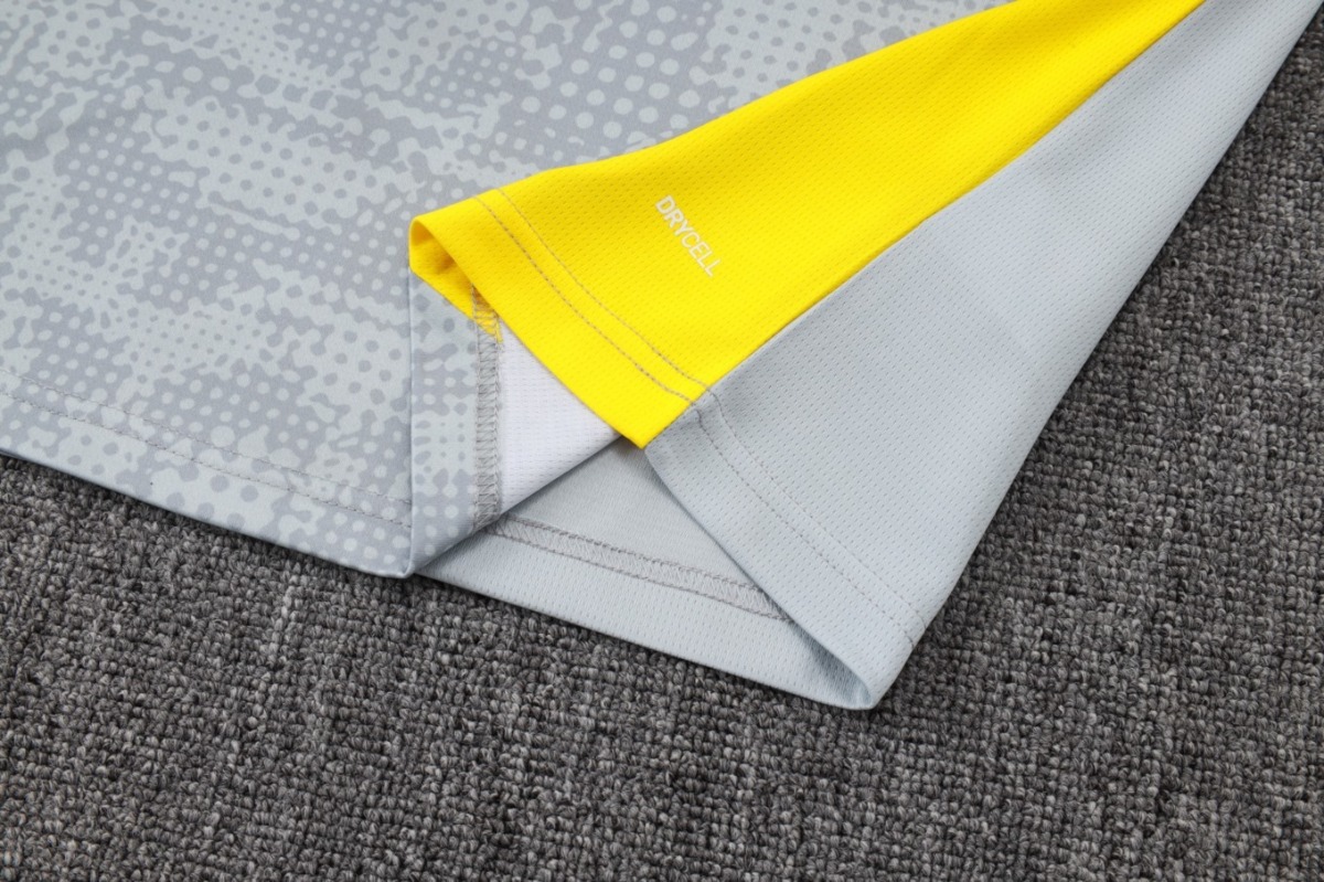 2026 Dortmund Light gray Training Set Shirt and Shorts