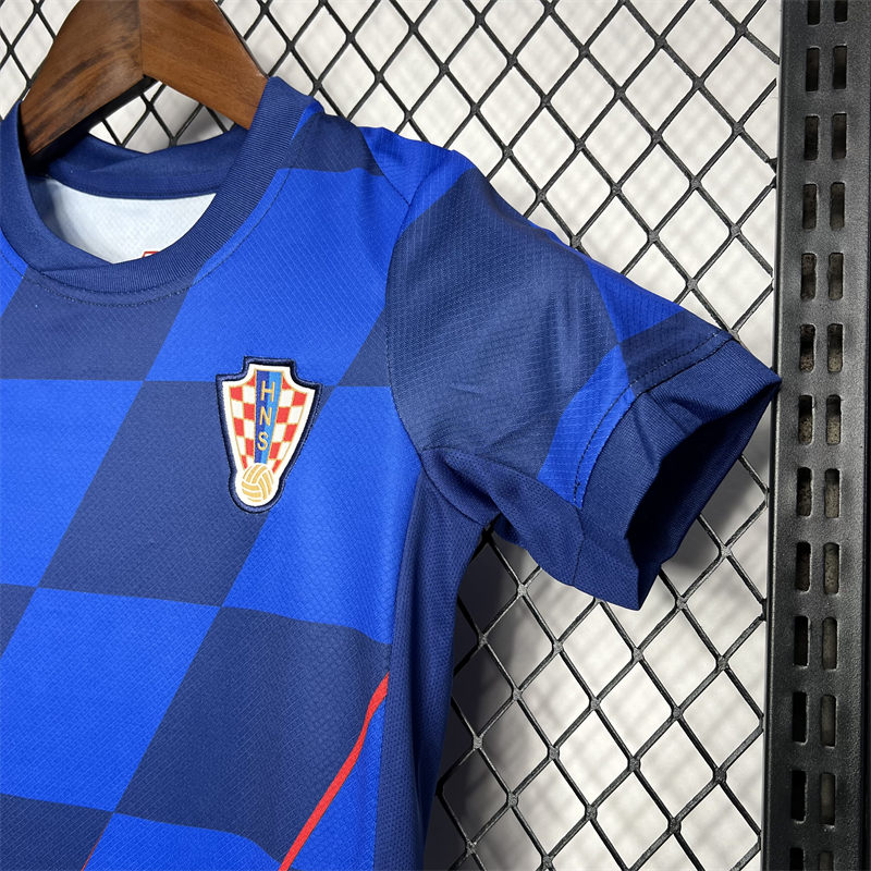 24/25 Croatia Away jersey Kid Kits Size 16-28