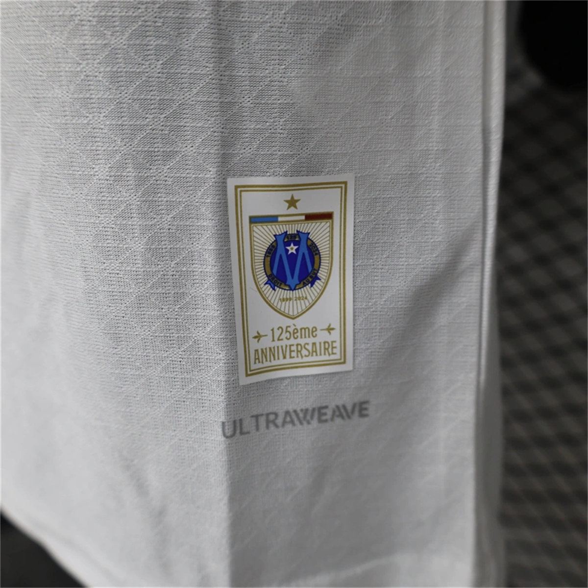 24/25 Marseille White Anniversary Special edition Jersey Player Version