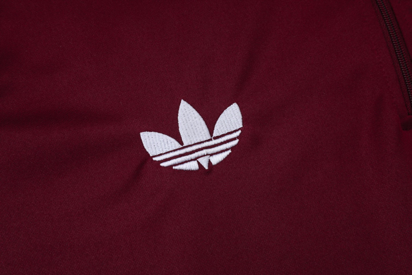 202526 Ajax maroon Long-sleeved half-pull training kit Football team kit
