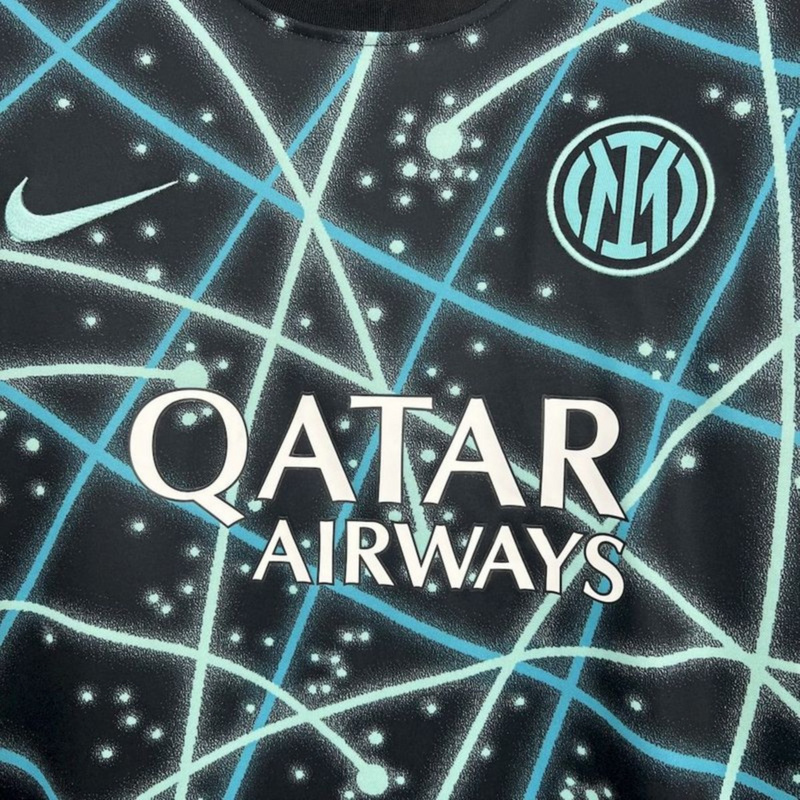2025/26 Inter Milan Pre-match training uniform Jersey Fan Version