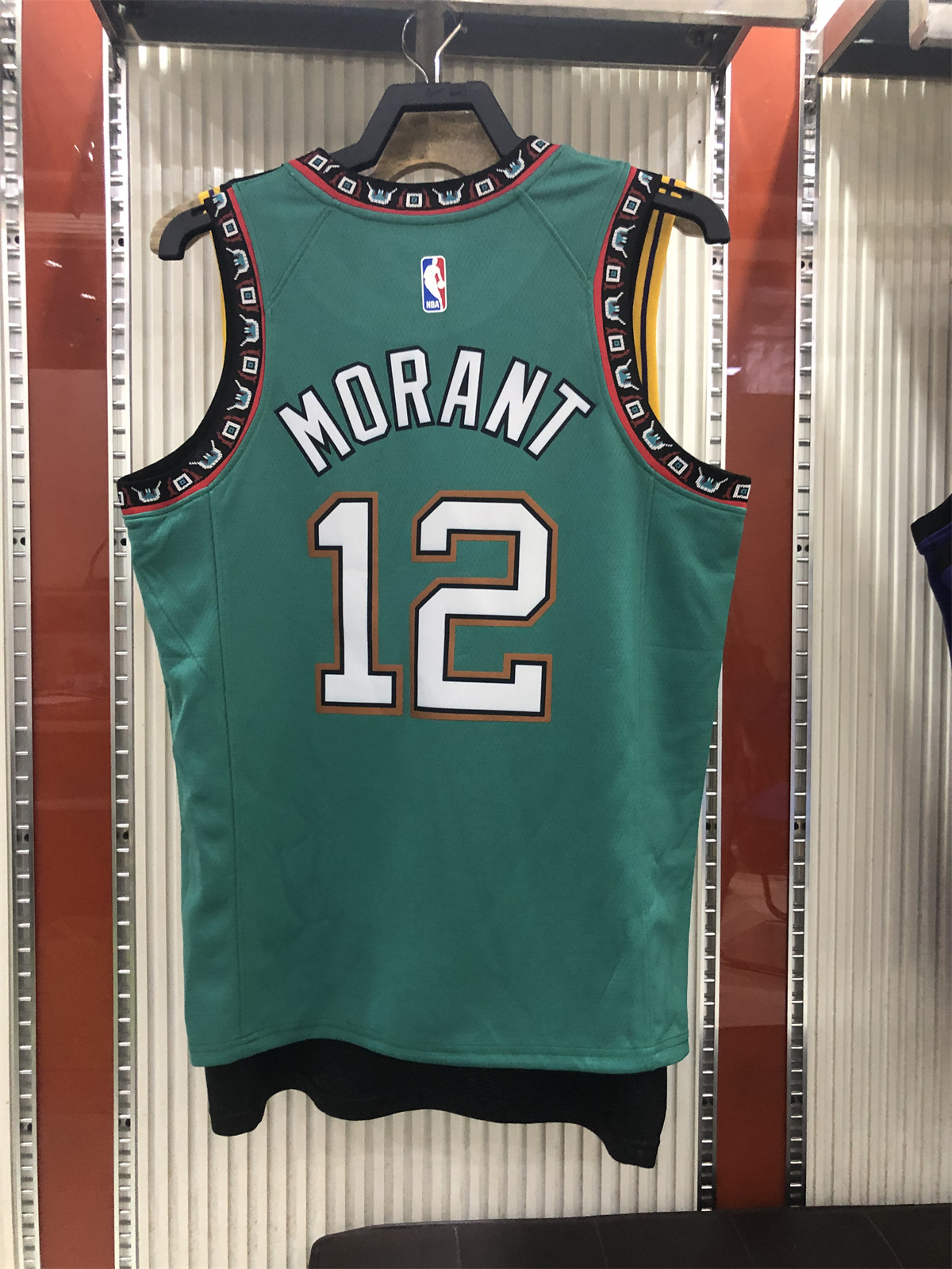 NBA Memphis Grizzies round neck Green Jersey Morant #15 S-XXL