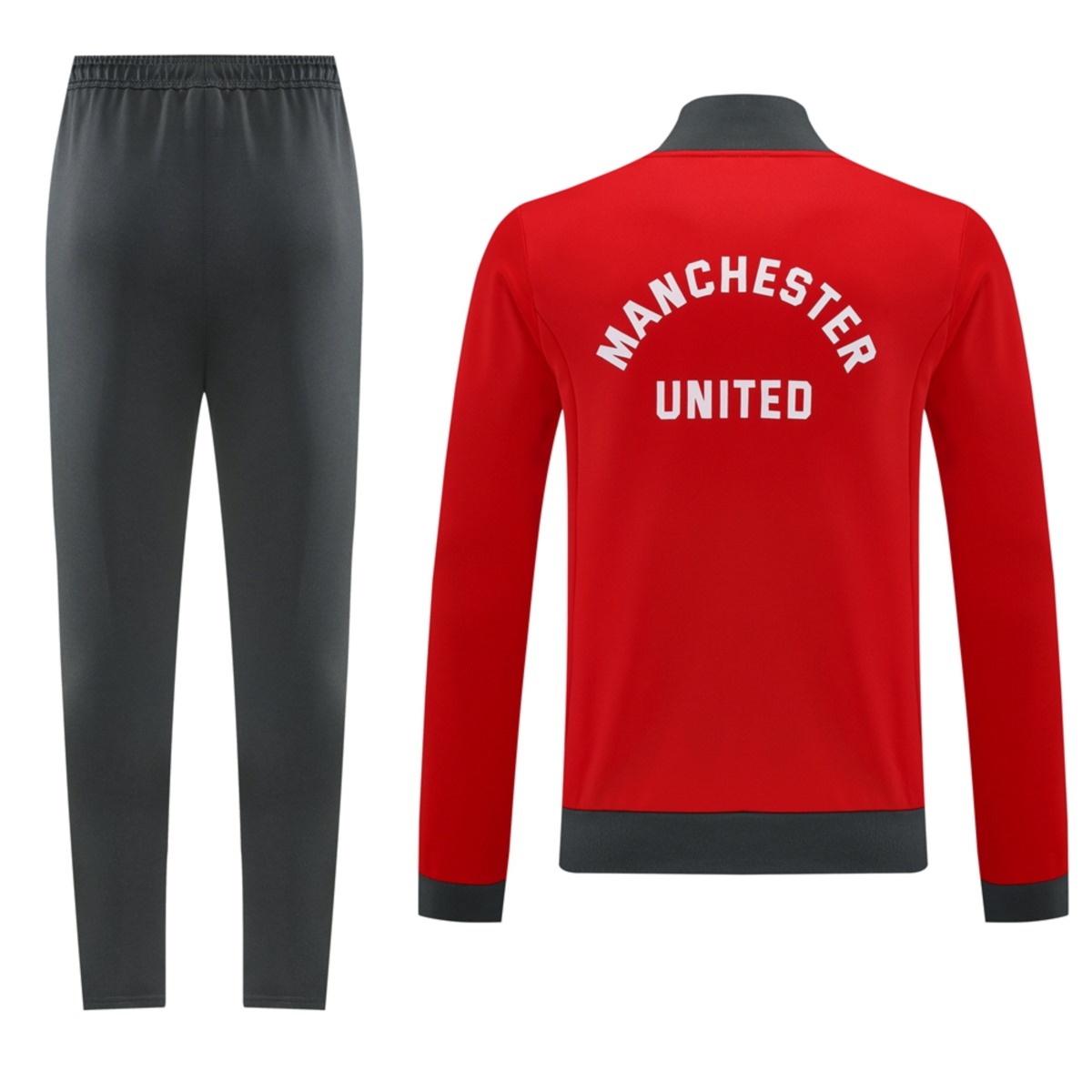 2025 Manchester United Red Jacket Training Suit Set Football Team Shirt Sports Fashion
