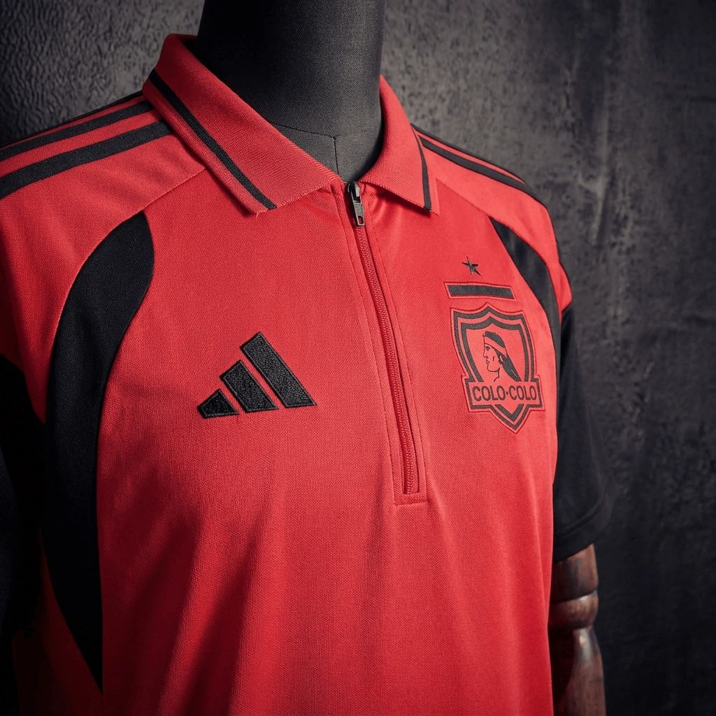 2026 Colo Colo Red Polo Fan Version