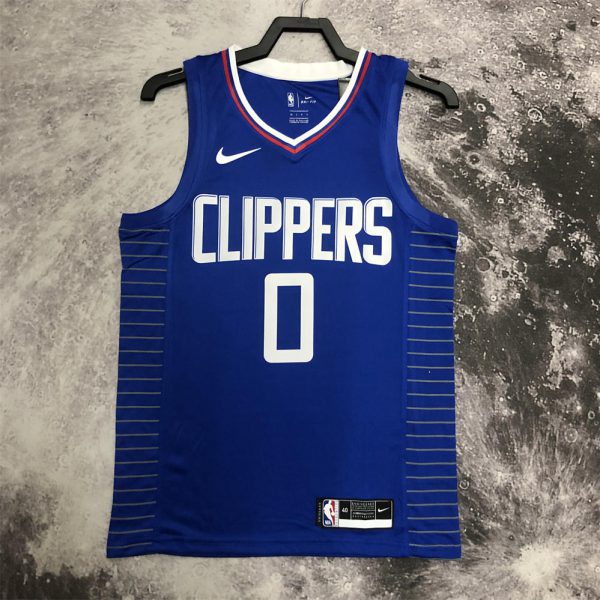 NBA Los Angeles Clippers Jersey WESTBROOK#0 S-XXL
