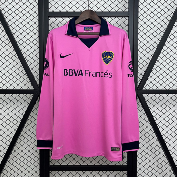Retro Boca Juniors 13/14 Away Long Sleeve jersey Fan Version