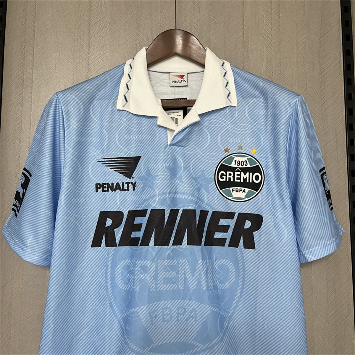 Retro 1995/96 Gremio Second Away jersey Fan Version