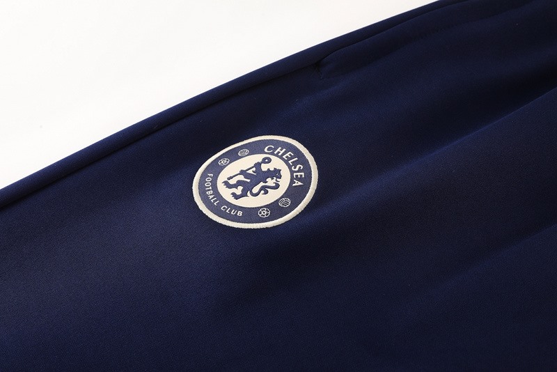 2024 Chelsea Royal Blue Jacket Training Suit Set Football Team Shirt Sports Fashion