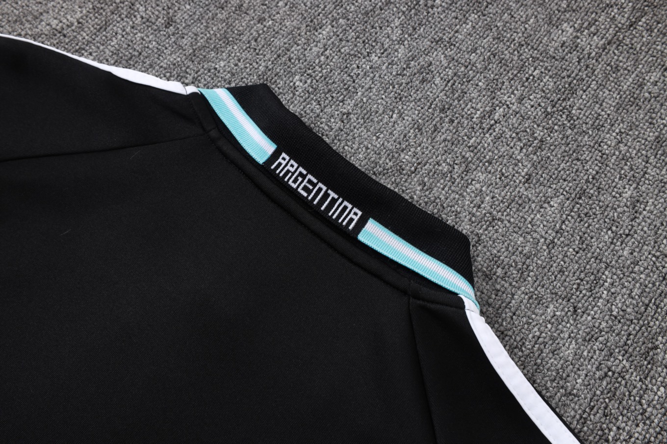 2026 Argentina Black Jacket Training Suit Set