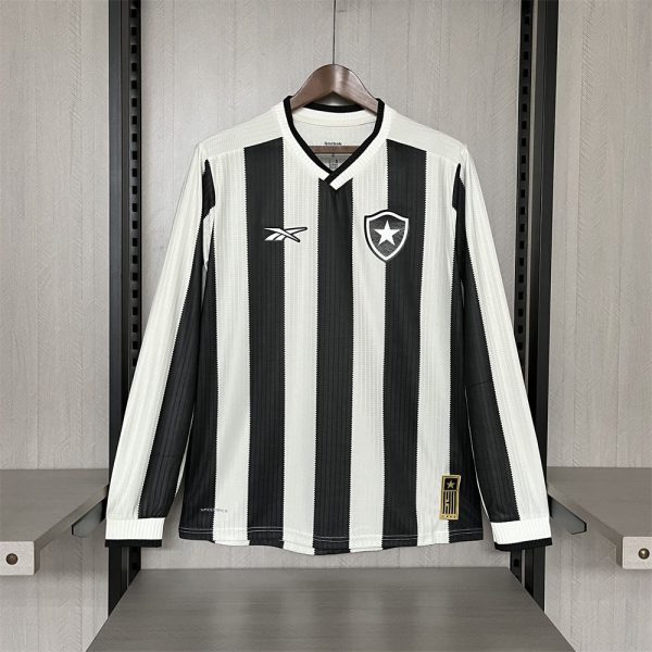 Botafogo 24/25 Home Long Sleeve Jersey Fan Version