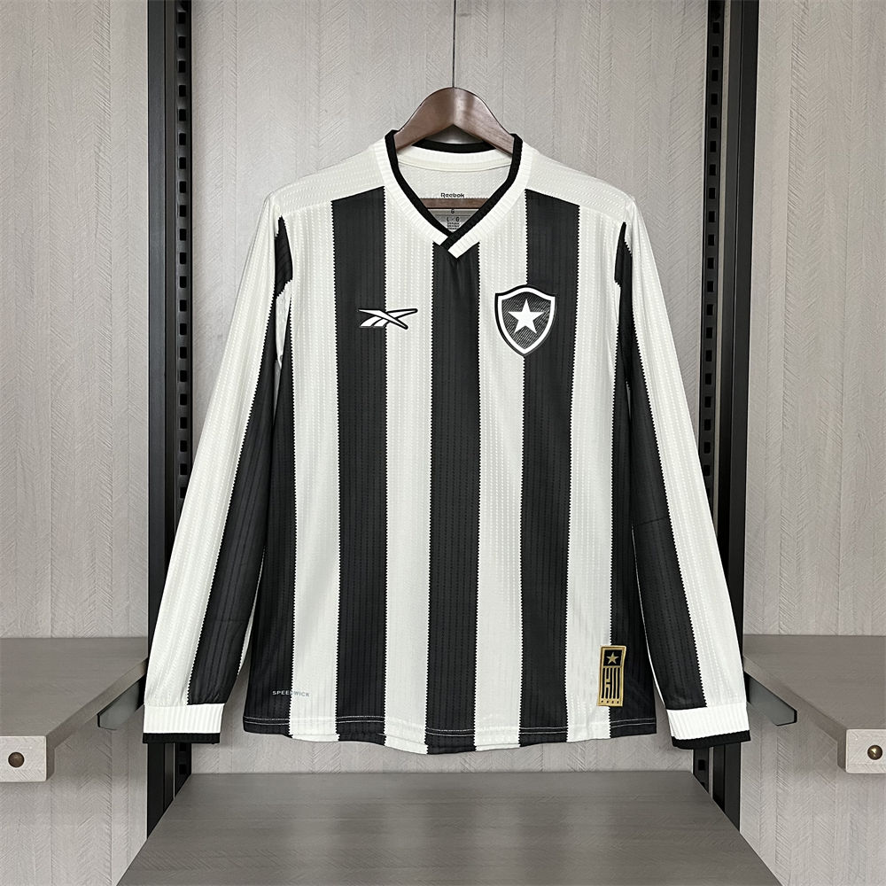 Botafogo 24/25 Home Long Sleeve Jersey Fan Version