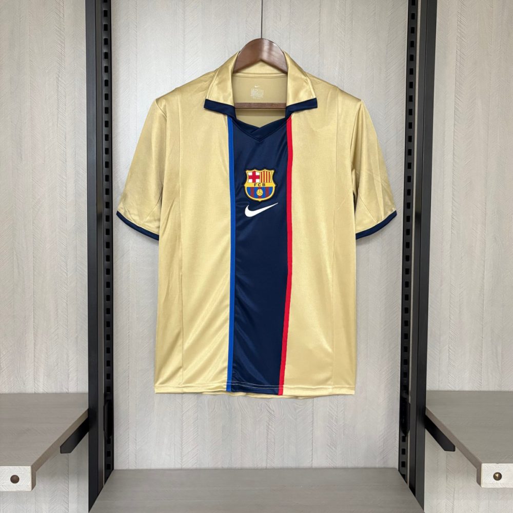 Retro Barcelona 2001/02 Away jersey Fan Version