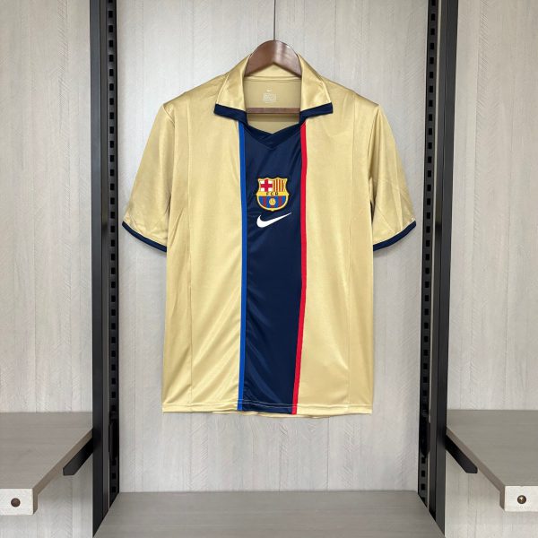 Retro Barcelona 2001/02 Away jersey Fan Version