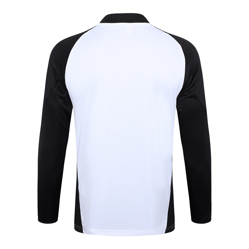 24/25 Germany White Long-sleeved half-pull training kit Football team kit