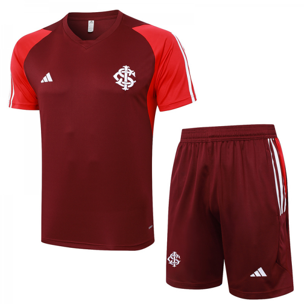 24/25 Internacional Red Training Set Shirt and Shorts