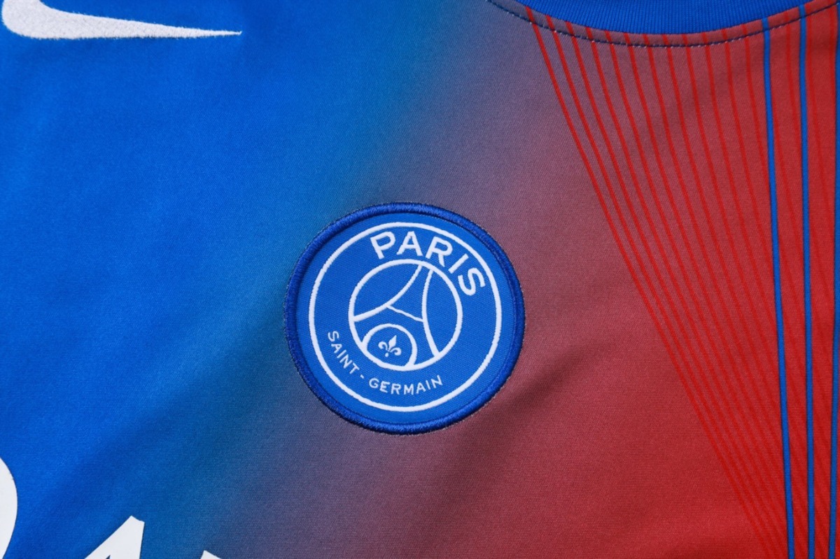2026 PSG Blue-red Training Set Shirt and Shorts