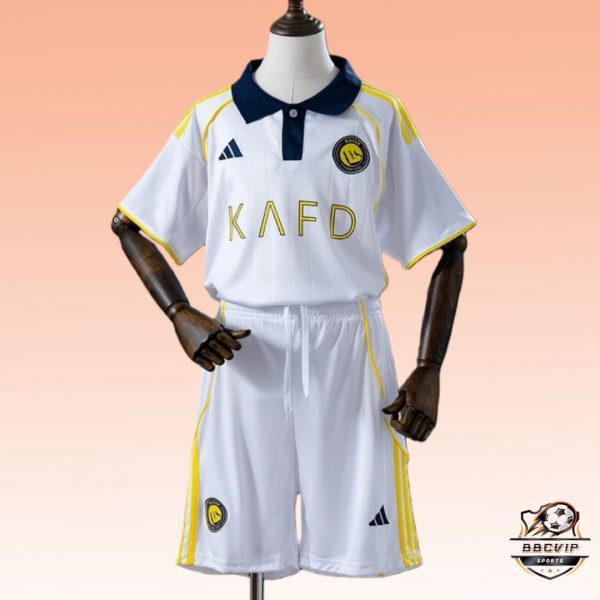2025/26 Al-Nassr Second Away jersey kids Kits size: 16-28