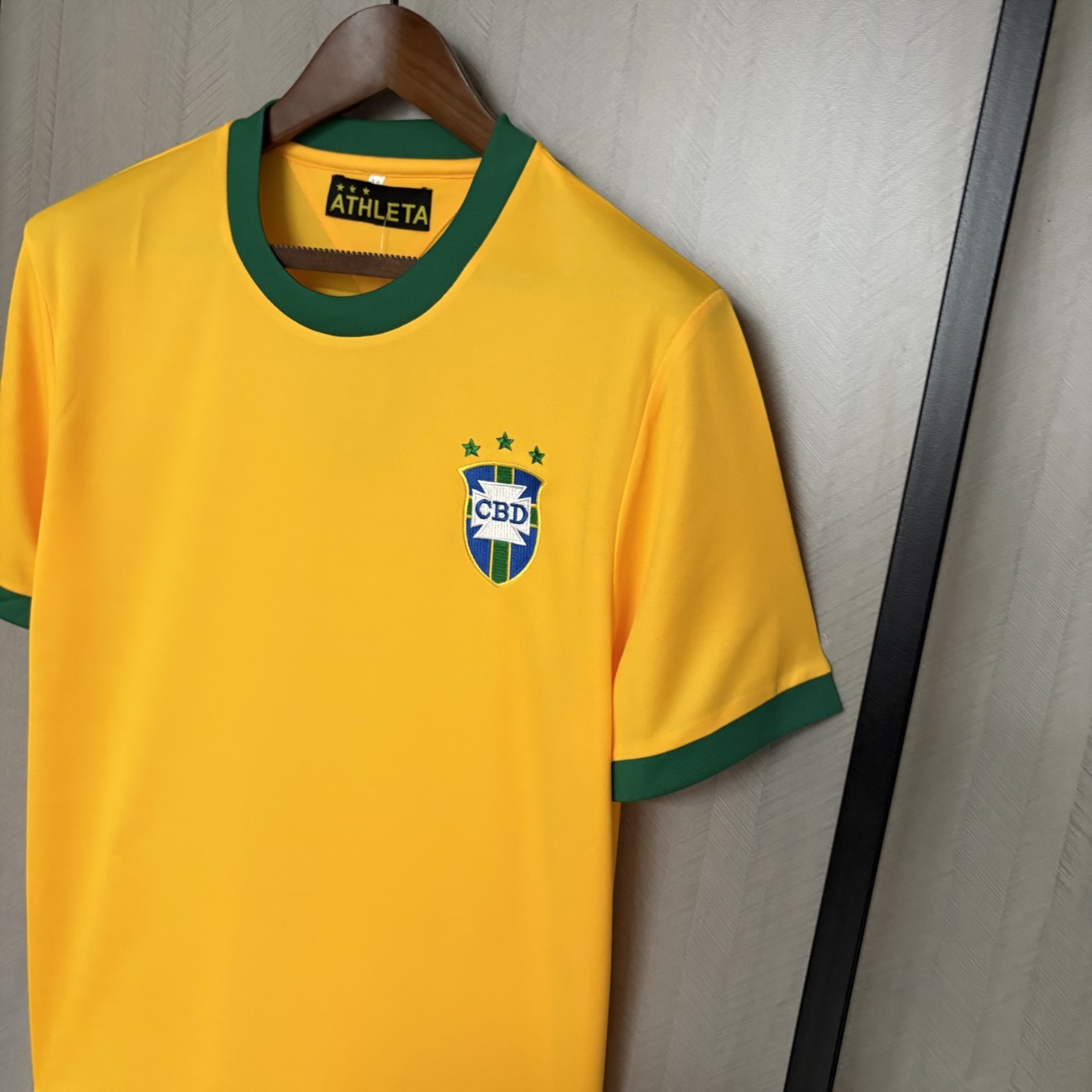 Retro Brazil 1971 Home jersey Fan Version