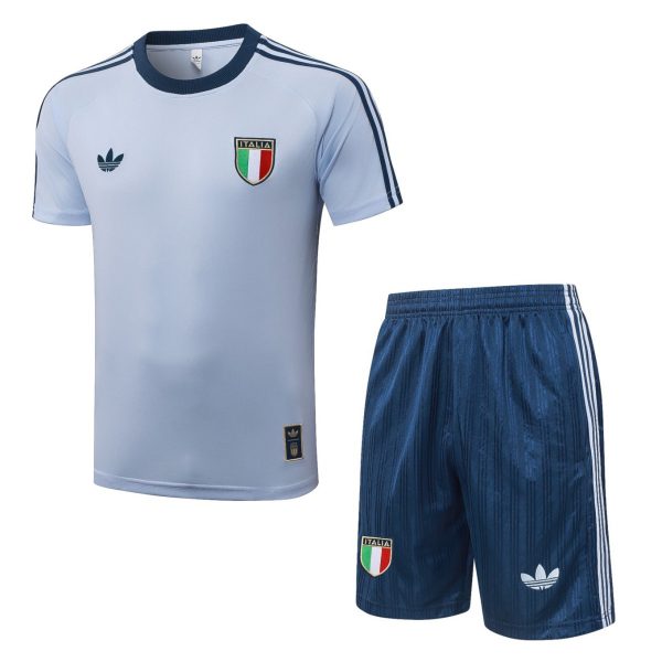 2026 Italy Light blue Training Set Shirt and Shorts