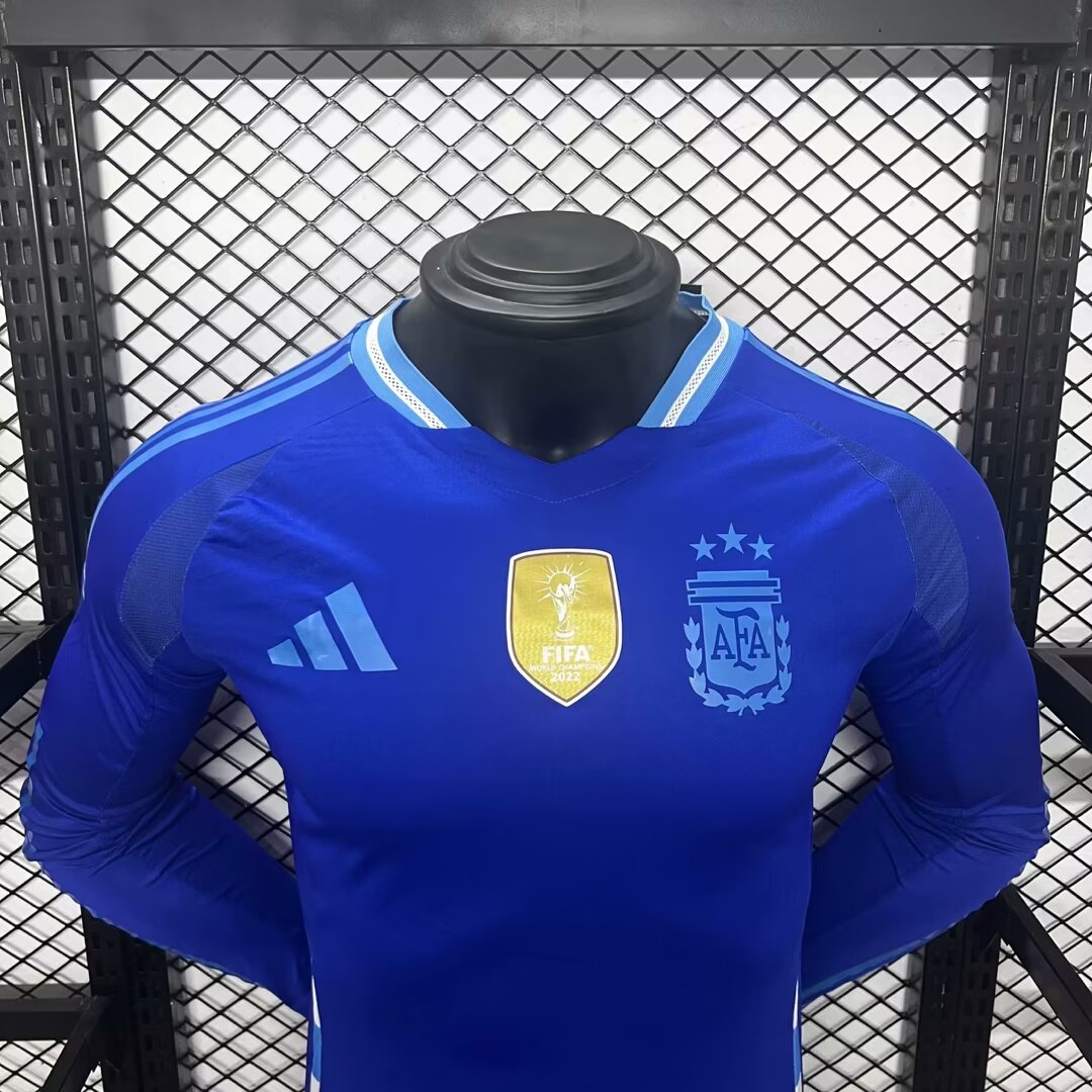 24/25 Argentina  Away Jersey Long Sleeves Player Version
