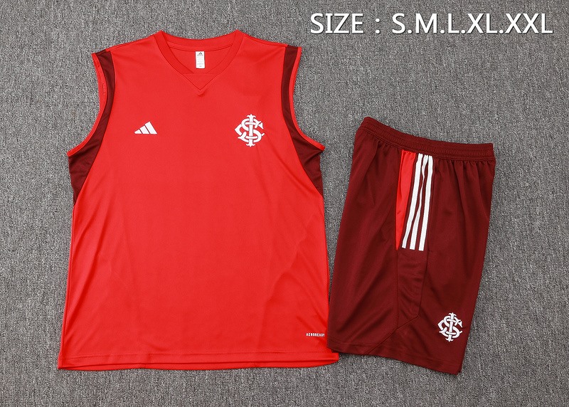 24/25 Internacional Red Training Set Shirt and Shorts