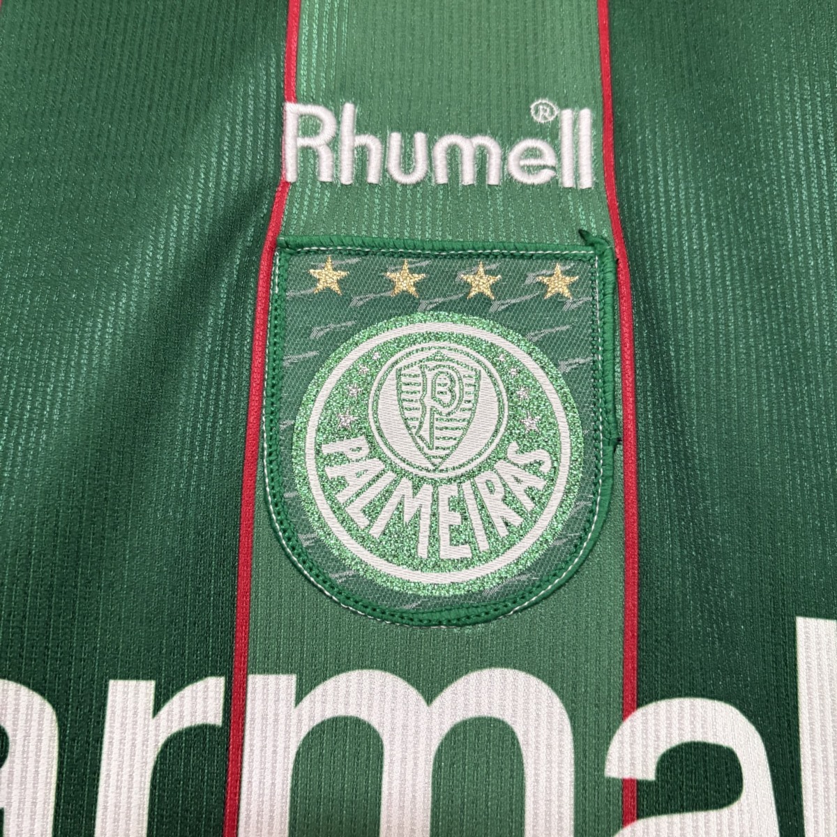 Retro 1999 Palmeiras Liberator Cup Champion Jersey Fan Version