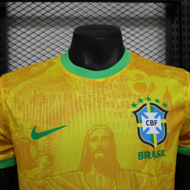 25/26 Brazil Jesus Special Edition Jersey Player Version