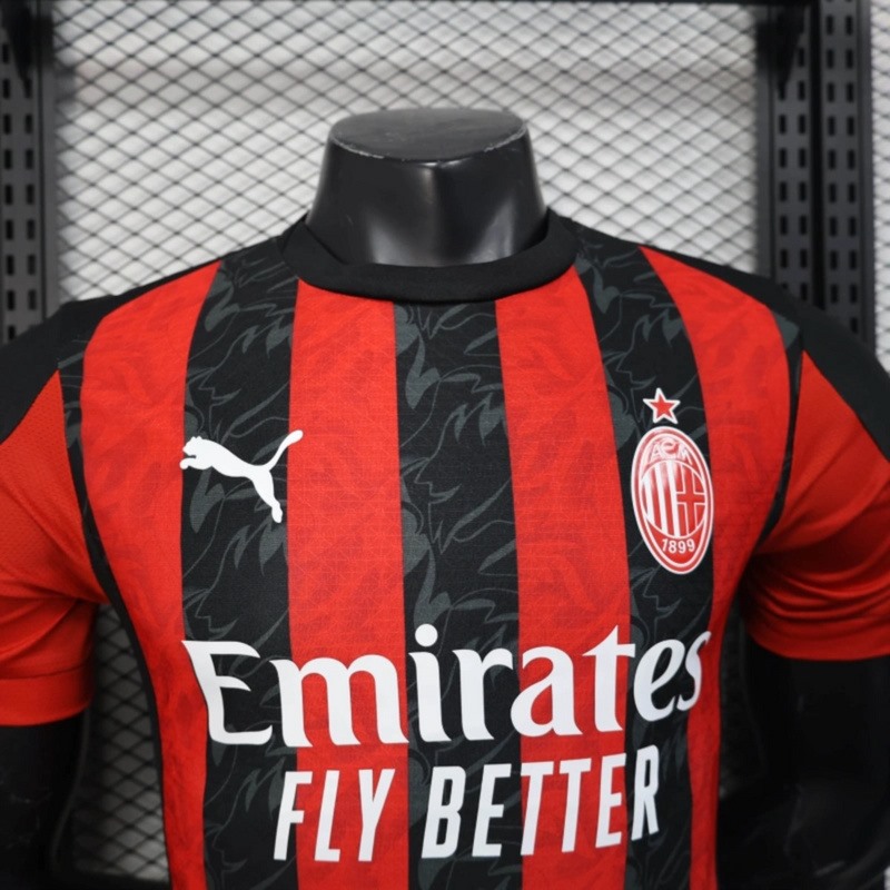 2025/26 AC Milan home Jersey Player Version