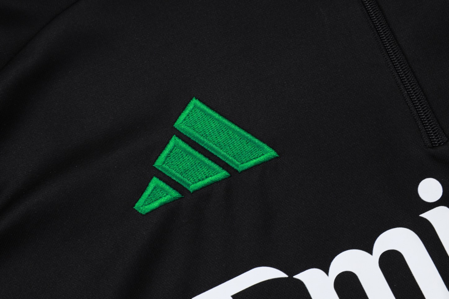 202526 Arsenal red and green Long-sleeved half-pull training kit Football team kit