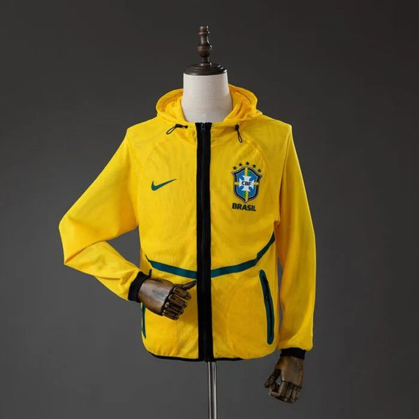 2026 Brazil Yellow Windbreaker