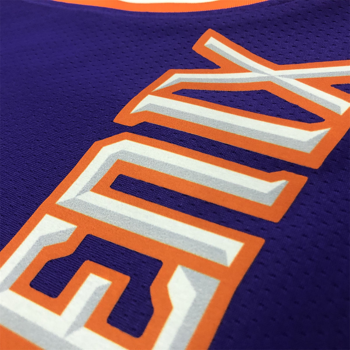 NBA Phoenix Suns V-Neck Purple jersey AYTON#22 S-XXL