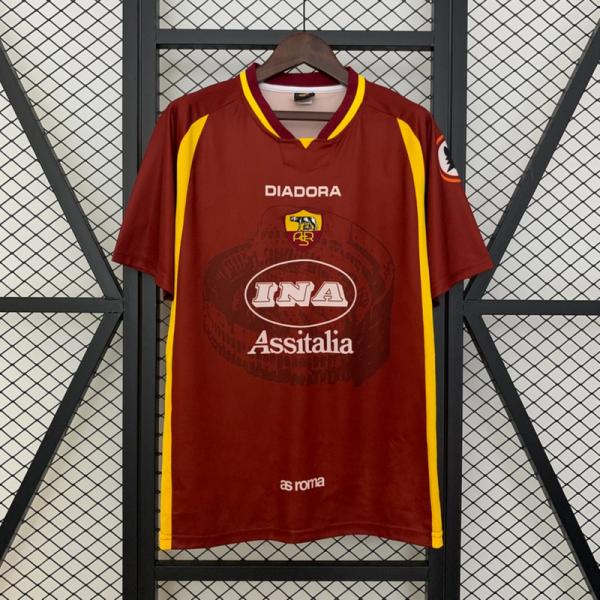 Retro 97/98 Roma Home jersey Fan Version
