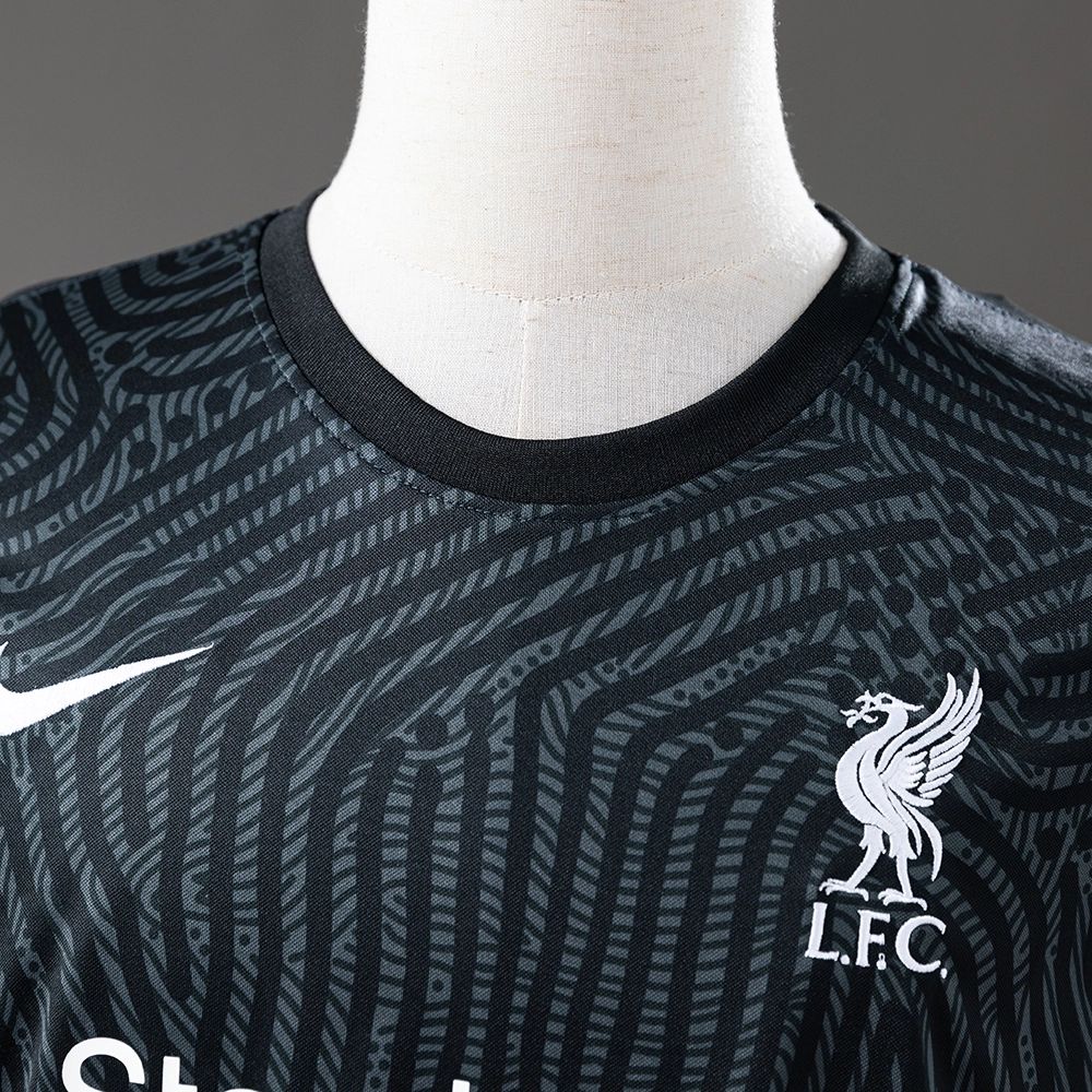 Retro Liverpool 2020/21 Goalkeeper Black jersey Fan Version