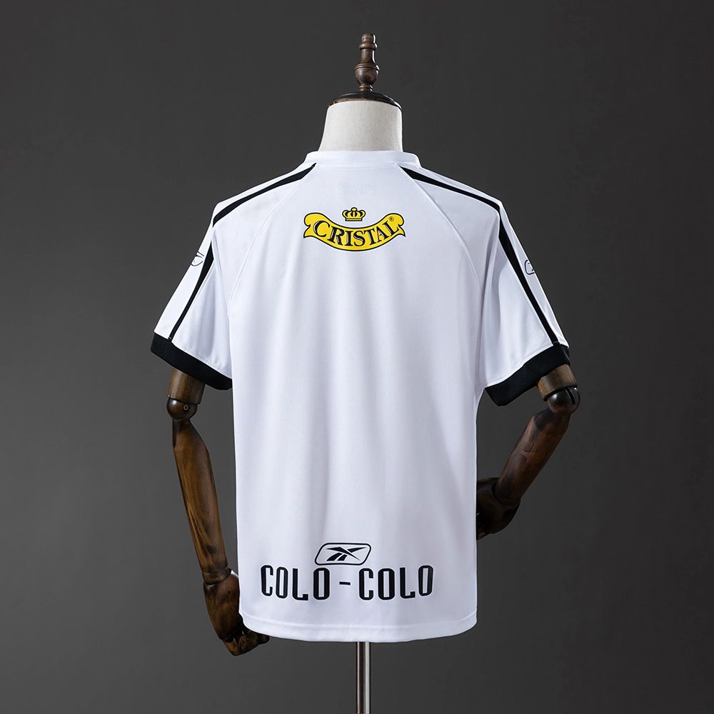 Retro Colo Colo 2005 Home White jersey Fan Version