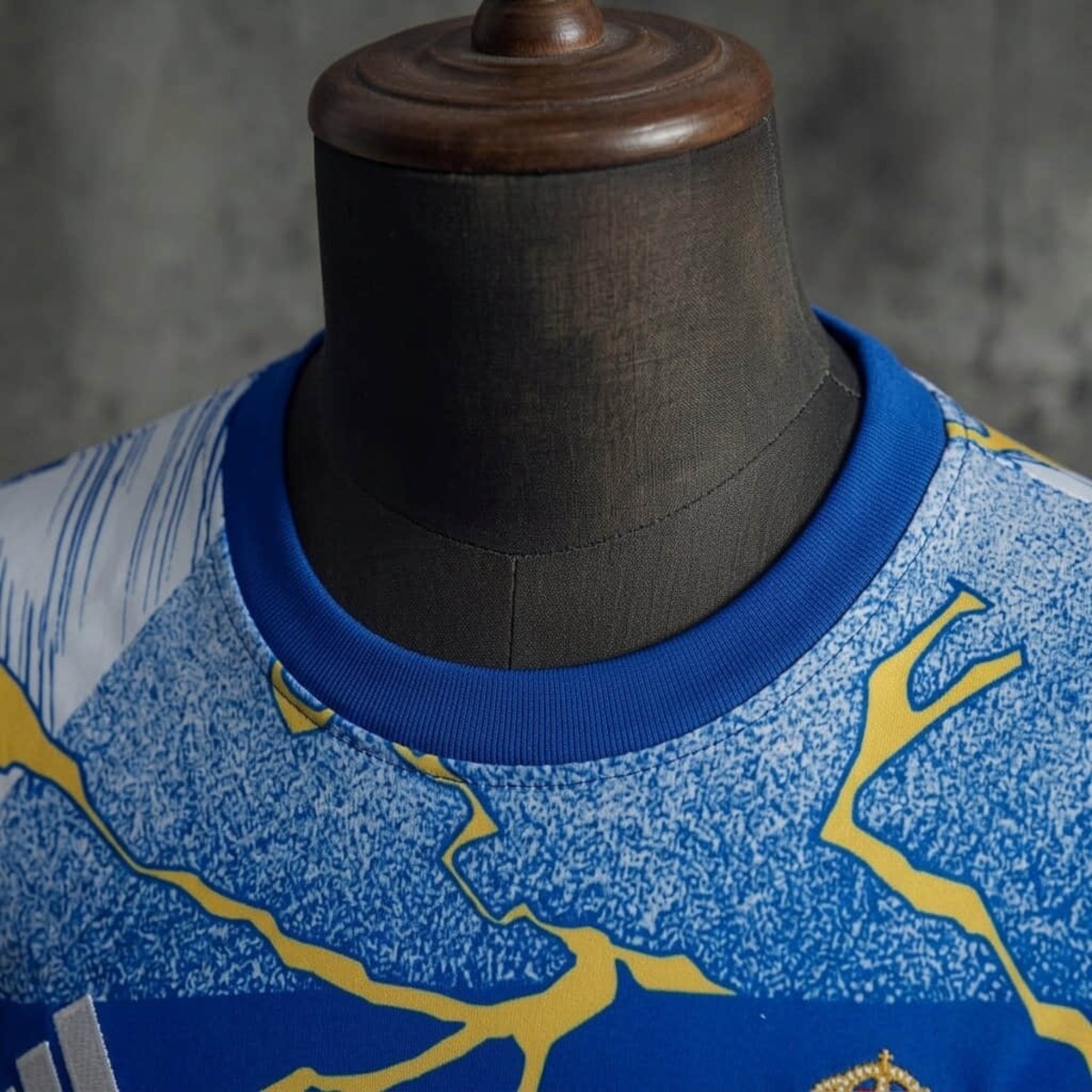 2025/26 Real Madrid Marvel Comics Blue Jersey Fan version